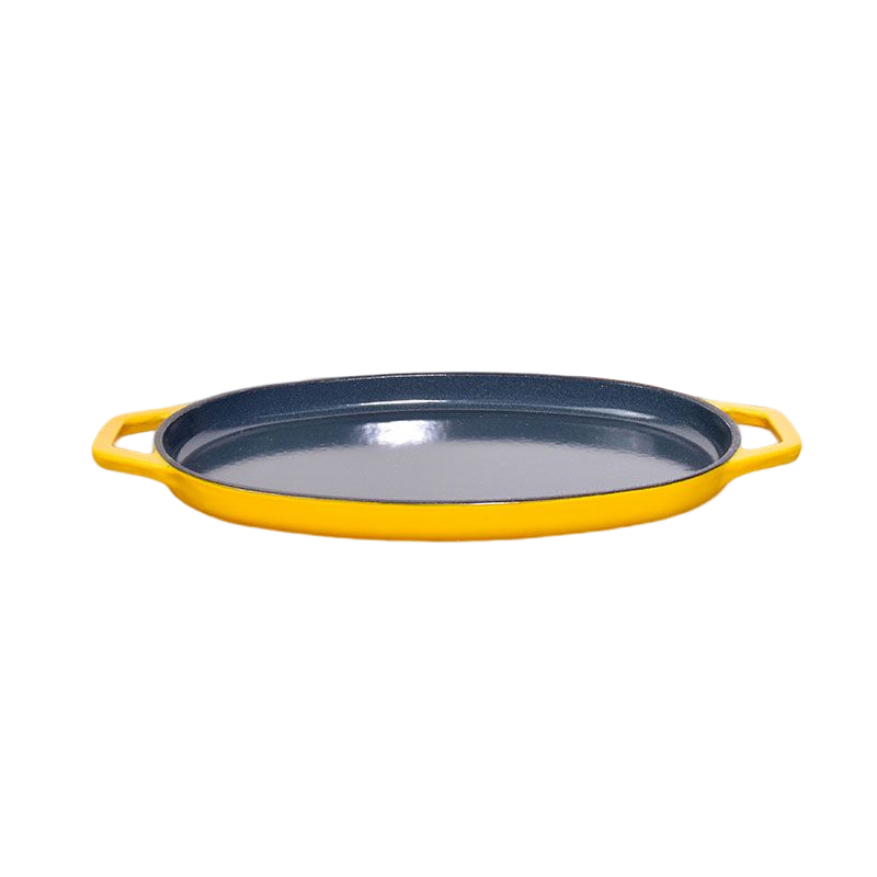YFEF15 Cast Iron Enamelled Frying Pan